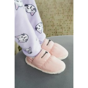 Resim Peluche 2025 Pembe Çocuk Ev Ayakkabısı Panduf 