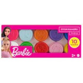 Resim MCM Group HHJ37 - Barbie 10X30GR Oyun Hamuru (Lisinya) 