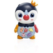 Resim JLG-855-136A IŞIKLI VE MÜZİKLİ PENGUEN BEBEK 