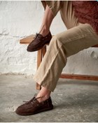 Resim PELİN'İN AYAKKABILARI SOFİA KAHVE SÜET MAKOSEN 