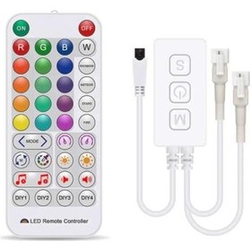 Resim Pixel Argb Led Wifi Ses Kontrol Cihazı Çift Çıkışlı Sp511E 