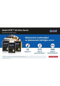 Resim Mobil Dte 26 Ultra Yüksek Performanslı Hidrolik Yağı Teneke 16 L 