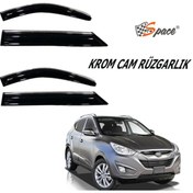 Resim Hyundai Krom Cam Rüzgarlığı Hyundai Ix35 2010-2017/ Caru412 