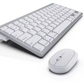 Resim Mini Ios Android Windows Uyumlu 2.4g+bt5.2+bt3.0 Bluetooth Klavye 