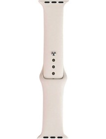 Resim Ensueno Watch 42mm Band Serisi Klasik Kordon Silikon Strap Kayış-starlight 