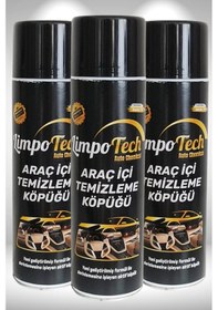 Resim Araba Köpük Temizleyici Sprey Deri Koltuk Araba Temizleme Spreyi Çok Amaçlı Köpük Sprey 3 Adet 