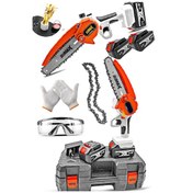 Resim Stilmax 21V Profesyonel Çift Akülü Yağ Pompalı Dal Budama Makines 