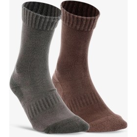 Resim Uzun Kışlık Çorap - Avcılık ve Doğa Gözlem - 2 Çift - Act 100 Beden 44-46 numara 