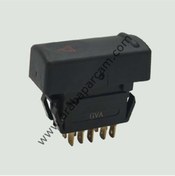 Resim Genel Markalar Renault R19 Dörtlü Flaşör Düğmesi 7700817335 