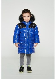 Resim Benitto Kids Erkek Çocuk Mont 1242-saks - Mavi Saks 