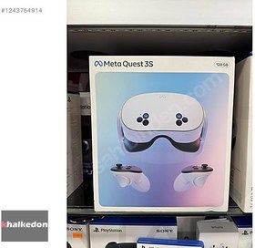 Resim Meta quest 3s 128gb sıfır amblaj 