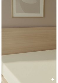 Resim %100 Pamuk Ranforce Premium Tek Kişilik Plus Lastikli Çarşaf - Kr Krem 