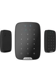 Resim Ajax Keypad Plus 868MHZ Kablosuz Tuş Takimi ve Kart Okuyucu Siyah Renk 