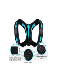 Resim Dik Duruş Korsesi Ortopedik Bel Sırt Için Yardımcı Medikal Korse Standart 