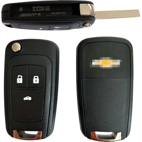 Resim Kasey Yedek Parça Aksesuar Chevrolet Cruze Uyumlu Anahtar Kabı Kumanda Kabı Oto Anahtarlık Vidalı Logolu 