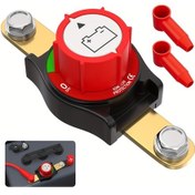Resim Meridiangoods 12v 48v 275a Marine Akü Bağlantı Kesici Switch Araba Tekne Karavan Atv Utv 