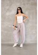 Resim Osy Modal Yumuşak Dokulu Kumaş Şalvar Pantalon - Bej 