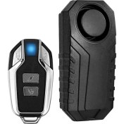 Resim Pengfushop5 113DB Süper Yüksek Sesli Kablosuz Motosiklet Bisiklet Alarmı Güvenlik Uzaktan Kumandalı Hırsızlık Alarmı Suya Dayanıklı Siyah (Yurt Dışından) 