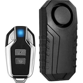 Resim Pengfushop5 113DB Süper Yüksek Sesli Kablosuz Motosiklet Bisiklet Alarmı Güvenlik Uzaktan Kumandalı Hırsızlık Alarmı Suya Dayanıklı Siyah (Yurt Dışından) 