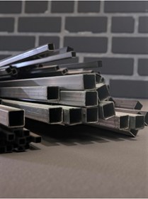 Resim Home 15x15 Metal Profil 1mm Et Kalınlığı 2 Metre Ham Boyasız Kare Demir Profil 