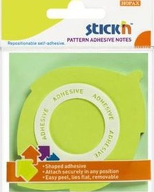 Resim Stıckn 70x70 MM Şekilli Yeşil 50 Yaprak Not Kağıdı 4-2154300-5001 
