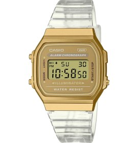 Resim Casıo A168xesg-9adf Dijital Retro Kol Saati Beyaz 