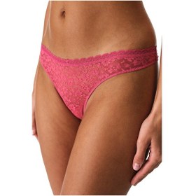 Resim Penti Fuşya Easy Lace Dantel V Model Brazilian Külot Carmıne 