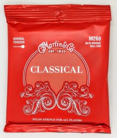 Resim Martin Co M260 Normal Tansıon Klasik Gitar Tel Seti 