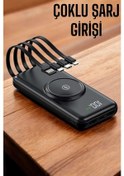 Resim 10.000 Mah Powerbank Yüksek Kapasiteli 4 Portlu Hızlı Şarj Destekli Çok Renkli 