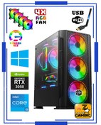 Resim RTX80 Intel Core i5-12400F 16 GB RAM 256 GB M.2 SSD 1 TB HDD 8 GB RTX3050 FreeDOS Masaüstü Oyun Bilgisayarı Zeiron