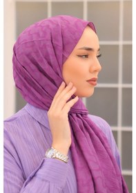 Resim Silk Home Olinda Şal 49001-40 Mor 