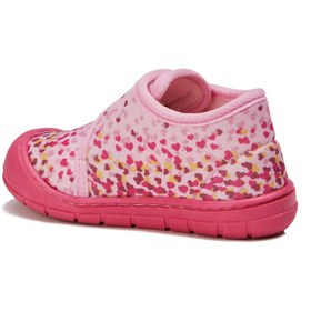 Resim Vicco Jungle Desenli Kız Bebe Pembe Panduf 