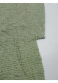 Resim Lüks Müslin Kumaş Mint Yeşili 