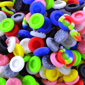 Resim 10-40 adet Renkli Silikon Başparmak Çubuğu Joystick Tutma Seti - Sony PlayStation 4, PS3, Xbox 360, XBOX ONE Kontrol Cihazları için Oyun Deneyimi Artırır - Premium Kalite, Kaymaz, Rahat, Kolay Kurulum 