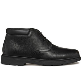 Resim Geox Erkek Siyah Spherica Ec1 Bağcıklı Deri Casual Bot - Siyah / 41 