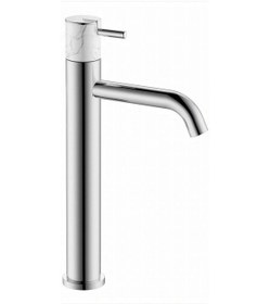 Resim Fontana Yüksek Lavabo Bataryası Krom Mermer Fa-4021m Krom 