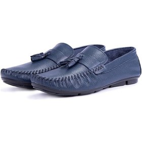 Resim Noble Hakiki Deri Erkek Günlük Ayakkabı, Rok Loafer Ayakkabı 