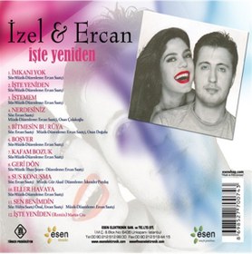 Resim İzel & Ercan - İşte Yeniden CD 