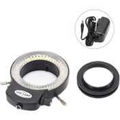 Resim Ranyeek Mikroskop Ve Kamera İçin Ayarlanabilir Led Işık Kaynağı - 144 Led, 30000-40000 Lx, Siyah, Mıc-209-144 Amerikan/eu Şarj 