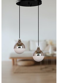 Resim Rima Modern Salon - Mutfak - Yatak Odası Opal Camlı 2 Li Avize Diğer 
