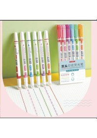 Resim Desenli Silindir Çizim Kalemi 6 Adet Çok Renkli 