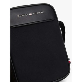 Resim Tommy Hilfiger Erkek Siyah Omuz Çantası (AM0AM13624-BDS) 