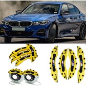 Resim Bmw G20 ///m Sarı 17-18-19-20 Janta Uyumlu 4.lü Kaliper Kapagı 