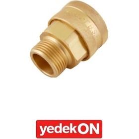 Resim Endüstriyel Çok Amaçlı Kullanım Otomatik Rekorlar Pirinç - İçi Boş - Dişi Gövde (Viton) 