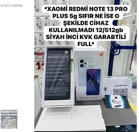 Resim Xiaomi Redmi Note 13 Pro Plus İkinci El TR | 512 GB 12 GB | Siyah 
