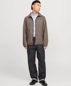 Resim Jack & Jones Jjedylan Shacket Noos Erkek Ceket 12268609 Kahverengi 