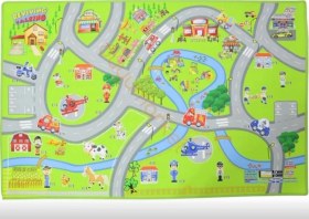 Resim Akar 05-725 Oyun Halısı Cıty 1 150x100cm 