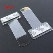Resim 2 veya 4 Şeffaf Park Cezası Panosu, İz Bırakmayan Yapışkanlı Araba Sabitleyici Klipsler, Para Tutucu, Cam Stickerları, Araç Aksesuarları 