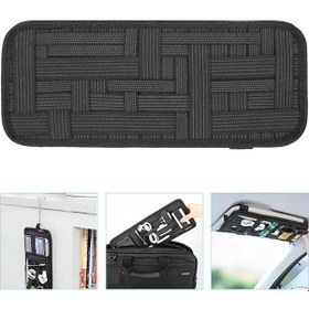 Resim Cbtx Muelastic Çok Fonksiyonlu Araba Klipsi Güneşlik Araba Saklama Çantası Siyah 