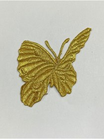 Resim karantuhafiye Ütü Ile Yapışan Kelebek Arma 